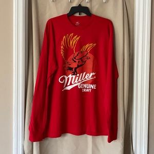 Miller Genuine Draft long sleeve man’s shirt